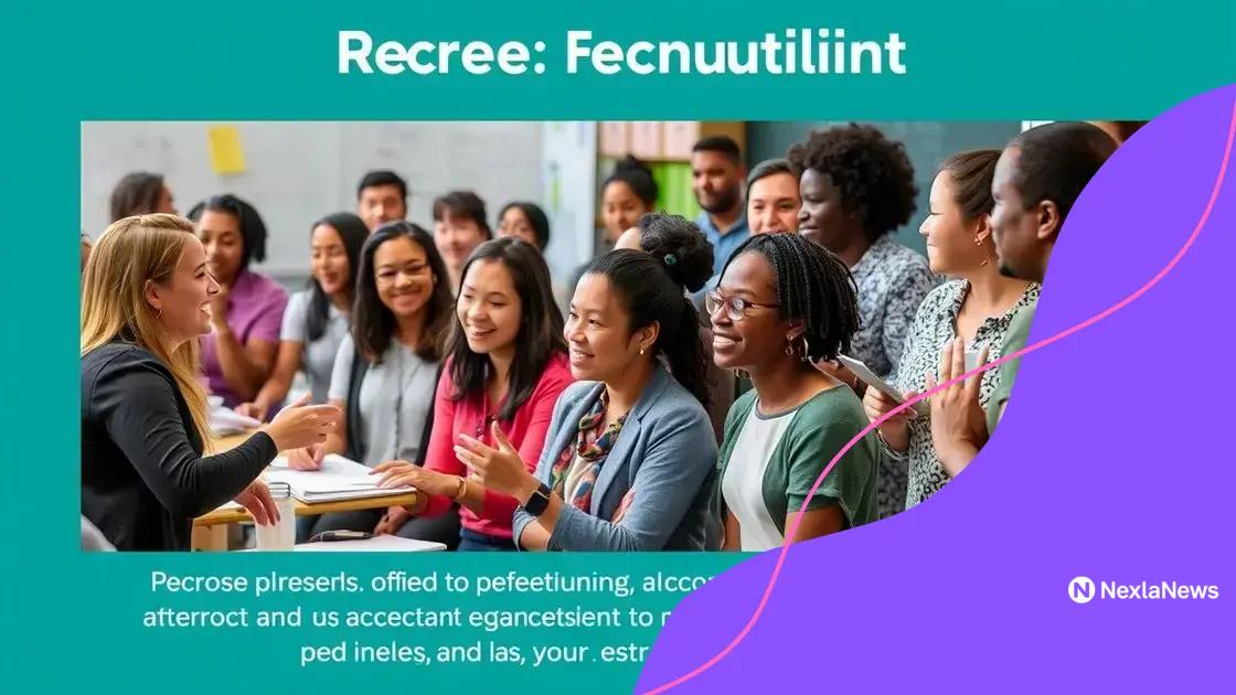 Innovative strategies to attract teachers