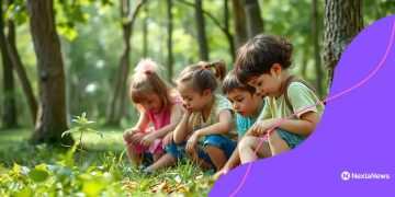 Benefits of outdoor learning for children's growth