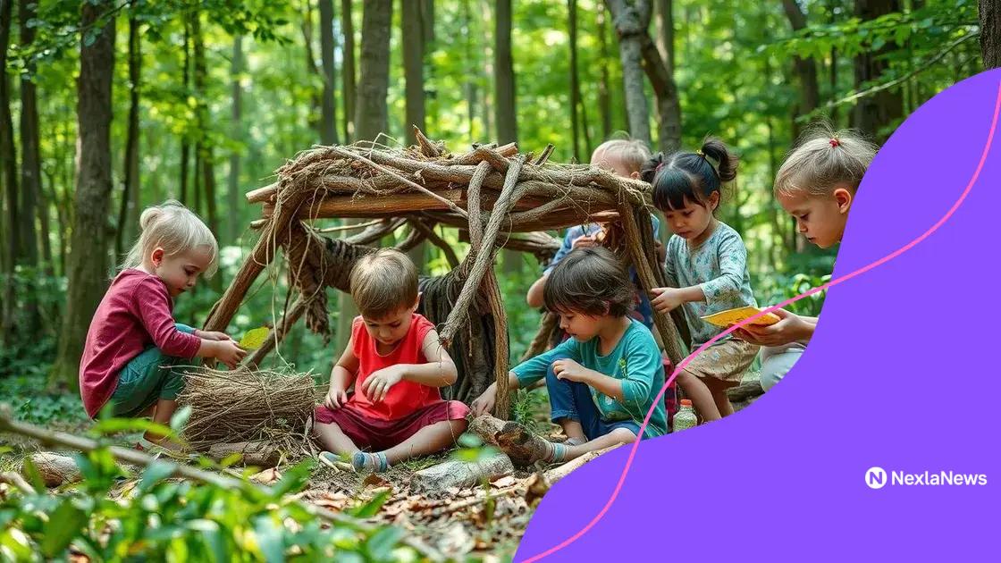 Promoting creativity through outdoor activities