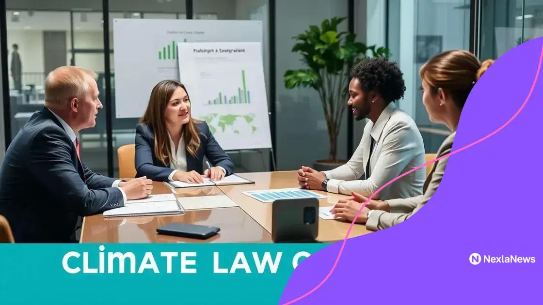 The role of businesses in climate law compliance