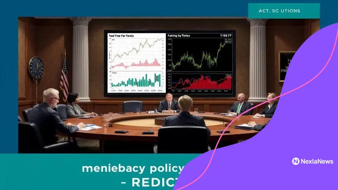 Predicted actions of the Federal Reserve