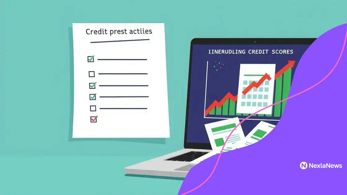 How to improve your credit score effectively