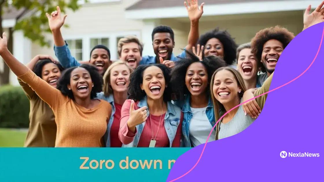 Benefits of zero down mortgages