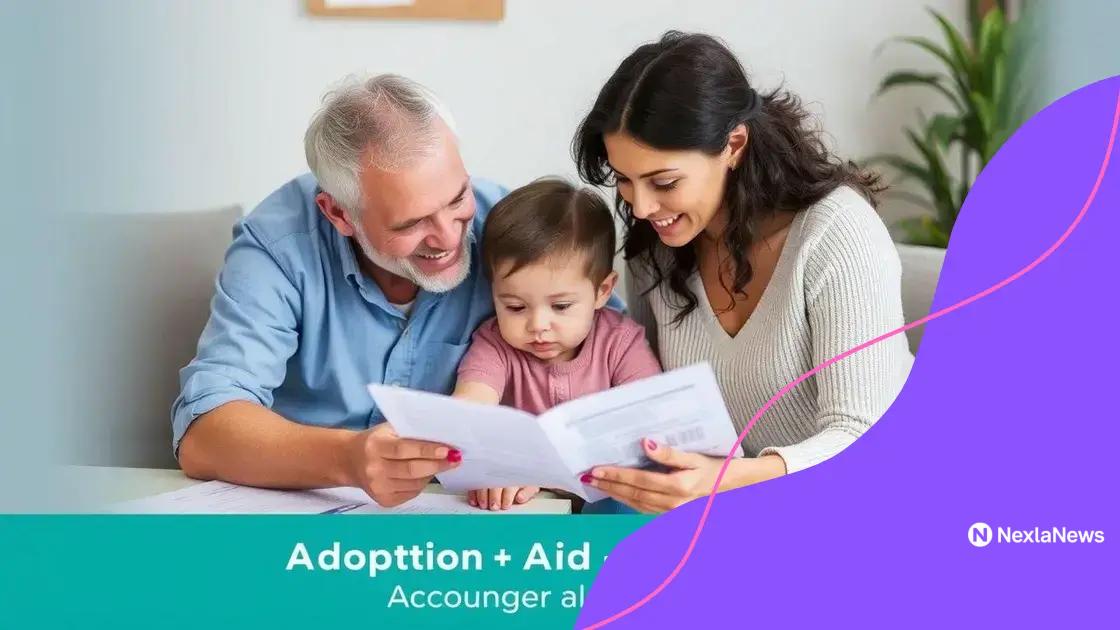 Eligibility criteria for adoption aid