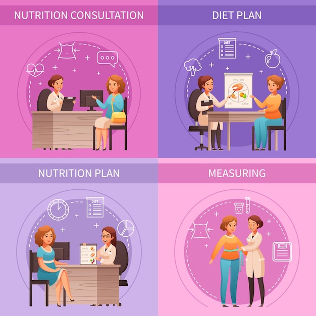 A WIC nutritionist counseling a pregnant woman, providing information about healthy food choices and supplements.