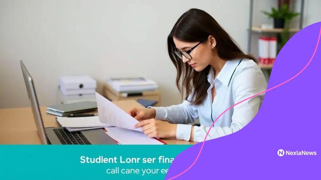 Steps to apply for student loan forgiveness