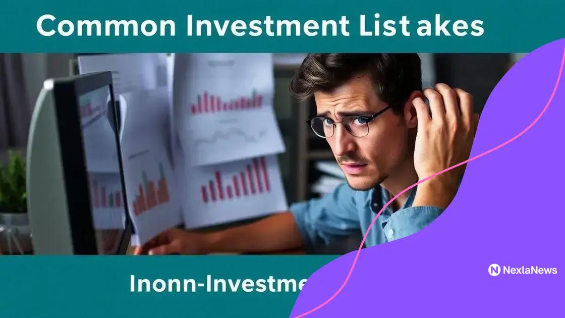 Common pitfalls to avoid on your investmentroute